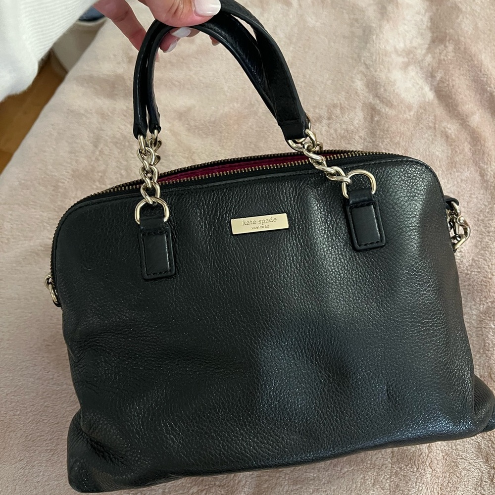Kate Spade Black Leather Handbag